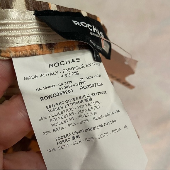 Rochas leopard fitted Midi pencil skirt 17152 - Picture 13 of 14